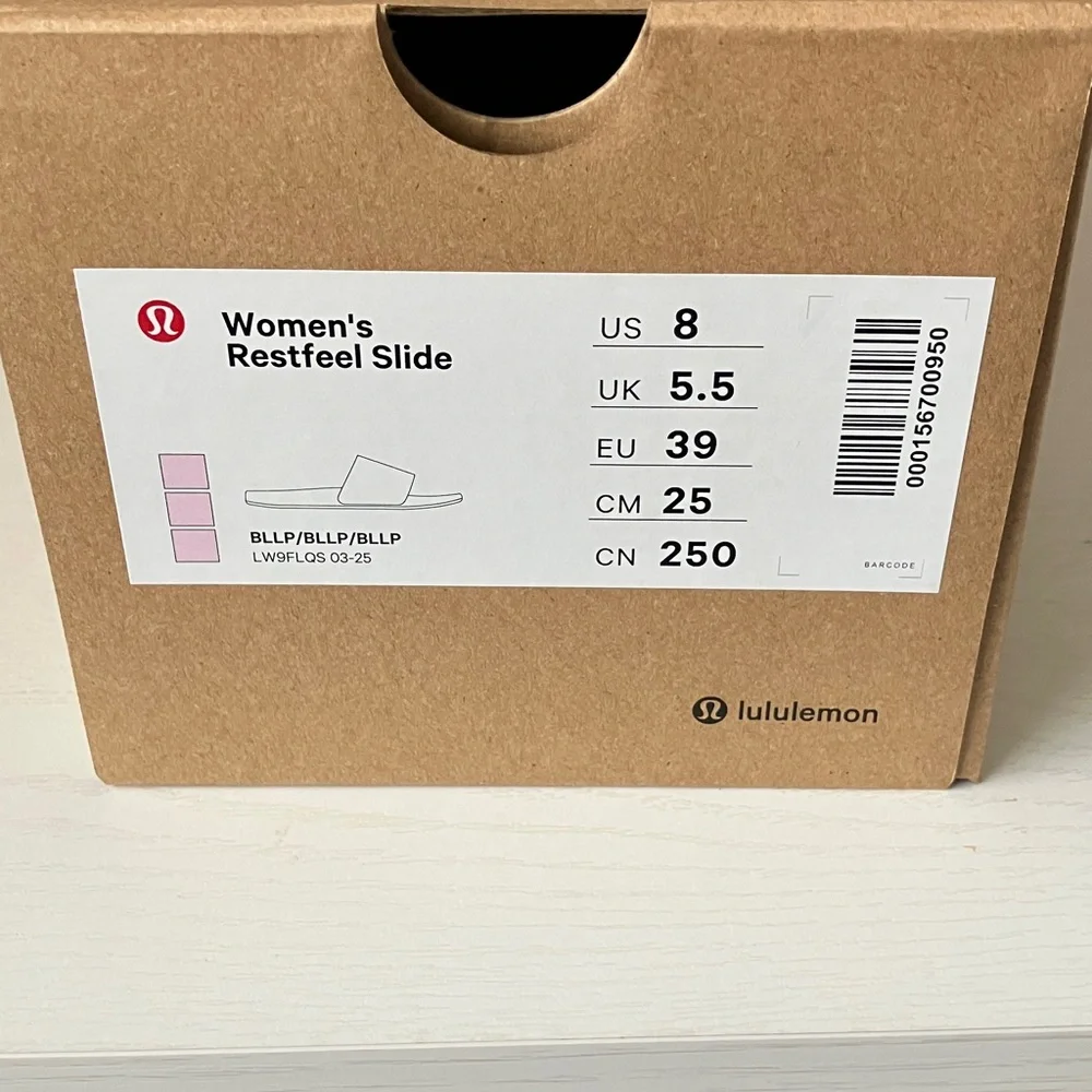 Lululemon (Women’s) Restfeel Slides (Size 8) NWT - Picture 8 of 12